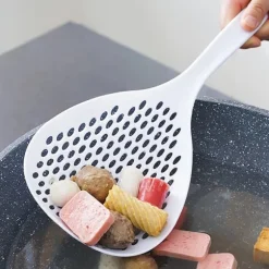 Skimmerslev PP Plast Multifunktionell Skimmersked med stor kapacitet Kökstillbehör