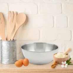 Skål för blandning i rostfritt stål med 25 cm diameter Fackelmann Basic