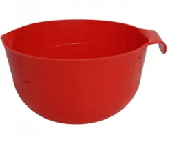 Skål, plastskål, 2 l, Ø19 cm, med pip, salladsskål, KÖK, POLEN