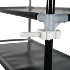 Skohylla för 20 par - Svart - 10 våningar