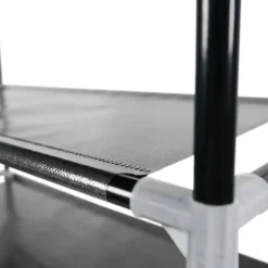 Skohylla för 20 par - Svart - 10 våningar