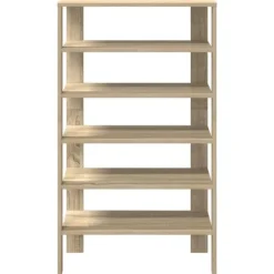 Skohylla sonoma-ek 61x32x105 cm konstruerat trä