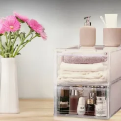 Skolåda, hylla, skåp, leksaker, kosmetika, stark, modulär, 33x23x14 cm