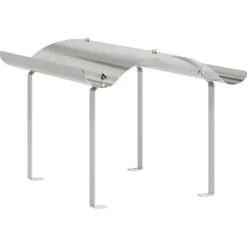 Skorstenhuv i rostfritt stål - vidaXL - Silver - 59,5x50x36,5 cm - Värmebeständig