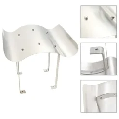 Skorstenshuv rostfritt stål 60 x 60 x 38 cm