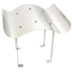 Skorstenshuv rostfritt stål 60 x 60 x 38 cm