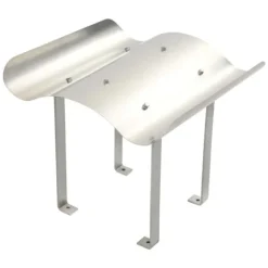 Skorstenshuv rostfritt stål 60 x 60 x 38 cm