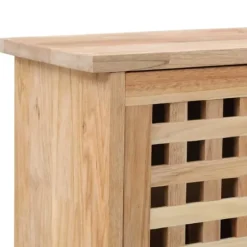 Skoskåp massivt valnötsträ 55x20x104 cm - Skoförvaring - Sko Förvaring - Home & Living