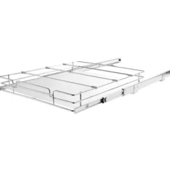 Skåpsorganisatör, 39,4x53,3x8,9 cm, Silver, Förvaring i stål