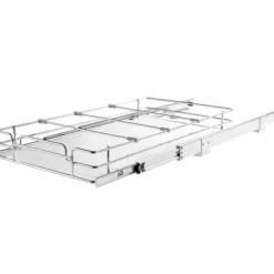 Skåpsorganisatör, 34x56,3x18,5 cm, Silver, Förvaring i stål