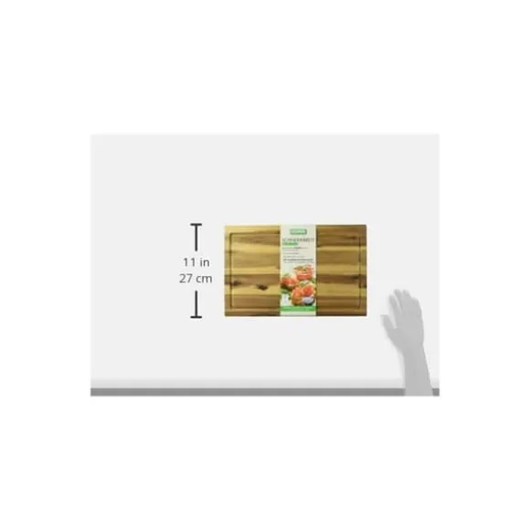 Skärbräda - Kesper - 28181 - Acacia - 40x26x1,5 cm - Perfekt för kött och grönsaker