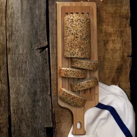 Skärbräda - Lacor - 60495 - Naturlig bambu - Mått 50x15x2 cm - Hållbar och robust