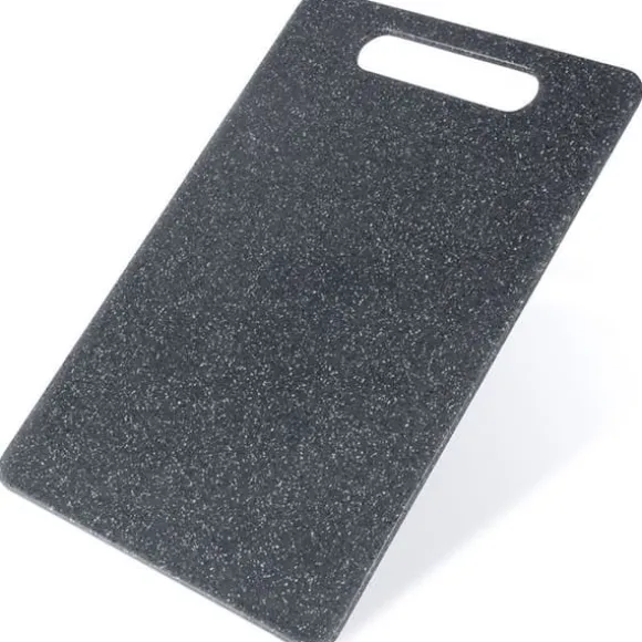 Skärbräda - Orion - 37x24 cm - Plast - Grå - Granitimitering