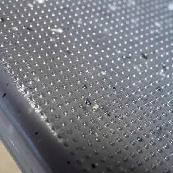 Skärbräda - Orion - 37x24 cm - Plast - Grå - Granitimitering