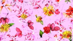 SKÄRBRÄDA I GLAS 52x30 BLOMMOR