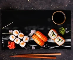 SKÄRBRÄDA I GLAS 52x30 BLOMMOR