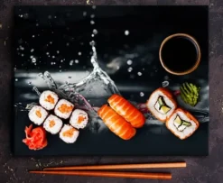 SKÄRBRÄDA I GLAS 52x40 CHILI PEPPAR