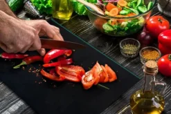 SKÄRBRÄDA I GLAS 52x40 CHILI PEPPAR