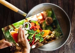 SKÄRBRÄDA I GLAS 52x30 DRYCK