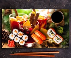 SKÄRBRÄDA I GLAS 52x30 DRYCK