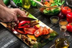 SKÄRBRÄDA I GLAS 52x30 DRYCK