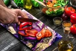 SKÄRBRÄDA I GLAS 52x30 FÄRG