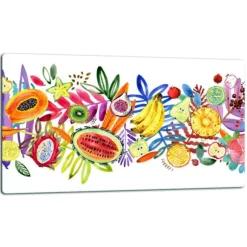 SKÄRBRÄDA I GLAS 52x30 FRUKT