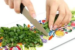 SKÄRBRÄDA I GLAS 52x30 FRUKT