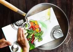 SKÄRBRÄDA I GLAS 52x30 FRUKT