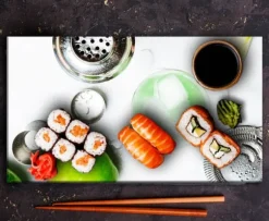 SKÄRBRÄDA I GLAS 52x30 FRUKT