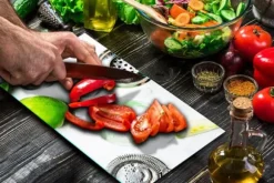 SKÄRBRÄDA I GLAS 52x30 FRUKT