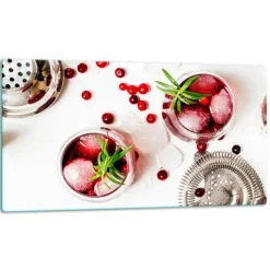 SKÄRBRÄDA I GLAS 52x30 FRUKT