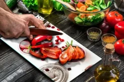 SKÄRBRÄDA I GLAS 52x30 FRUKT