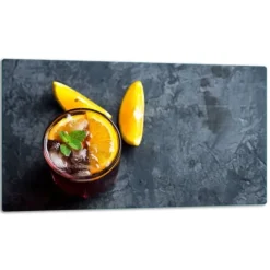 SKÄRBRÄDA I GLAS 52x30 FRUKT