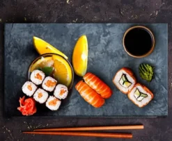 SKÄRBRÄDA I GLAS 52x30 FRUKT