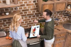 SKÄRBRÄDA I GLAS 52x30 FRUKT