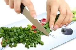 SKÄRBRÄDA I GLAS 52x30 FRUKT