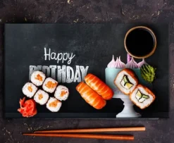 SKÄRBRÄDA I GLAS 52x30 GÅVA