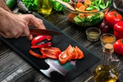 SKÄRBRÄDA I GLAS 52x30 GÅVA