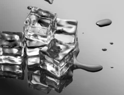 SKÄRBRÄDA I GLAS 52x40 ISSVART