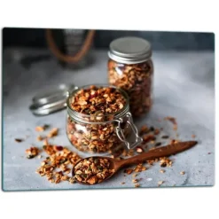 SKÄRBRÄDA I GLAS 52x40 KRYDDOR