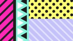 SKÄRBRÄDA I GLAS 52x30 MÖNSTER