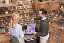 SKÄRBRÄDA I GLAS 52x40 MÖNSTER