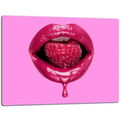 SKÄRBRÄDA I GLAS 52x40 MUNFRUKTER