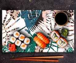 SKÄRBRÄDA I GLAS 52x30 NATUR