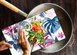 SKÄRBRÄDA I GLAS 52x30 NATUR