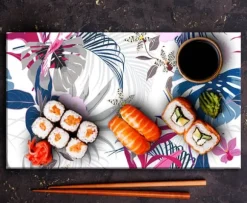 SKÄRBRÄDA I GLAS 52x30 NATUR