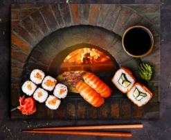 SKÄRBRÄDA I GLAS 52x40 PIZZA