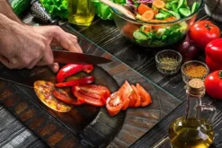 SKÄRBRÄDA I GLAS 52x40 PIZZA