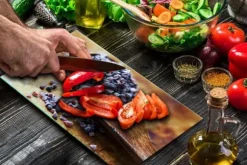 SKÄRBRÄDA I GLAS 52x30 SALT